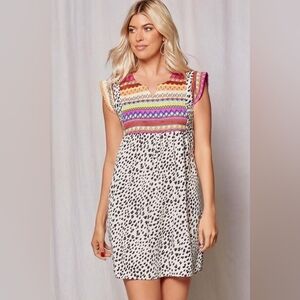Beeson River Colorful Patterned Sleeveless Dress